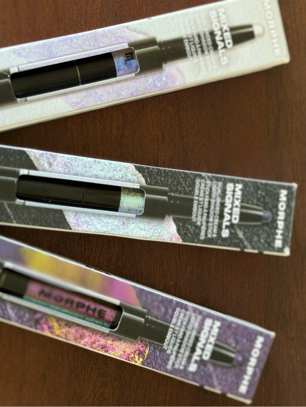 Morphe Mixed Signals Multi-Shade Party Lip Gloss - Iridescent Pink/Green
